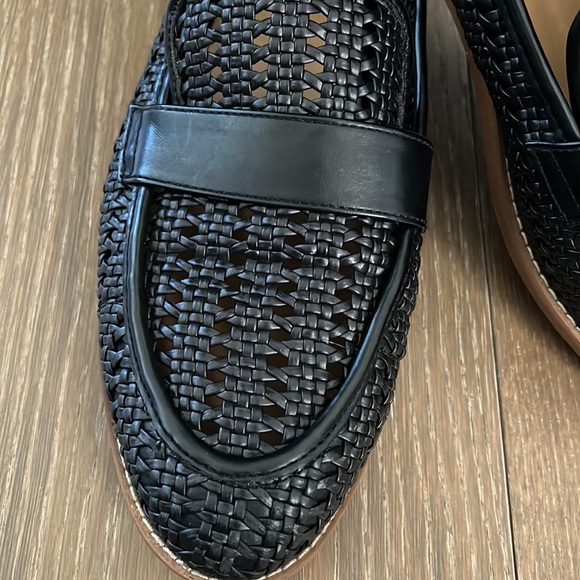 Franco Sarto Faux Leather Woven Flats size 9.5 - Picture 3 of 10
